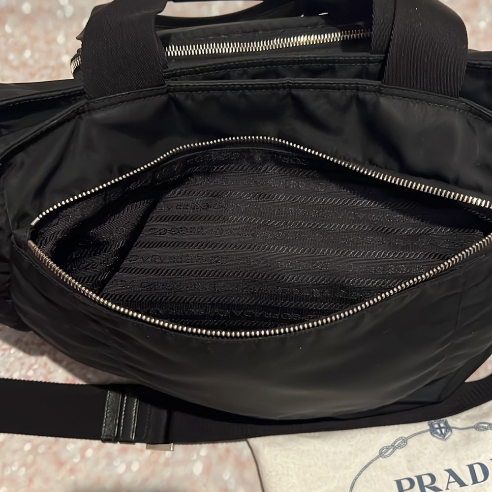 LIKE NEW! Prada Nylon Diaper Bag / Baby Bag - Picture 10 of 17